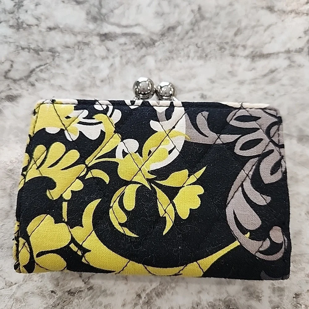Vera Bradley Euro Wallet Baroque‎ pattern Beautiful - Picture 2 of 5